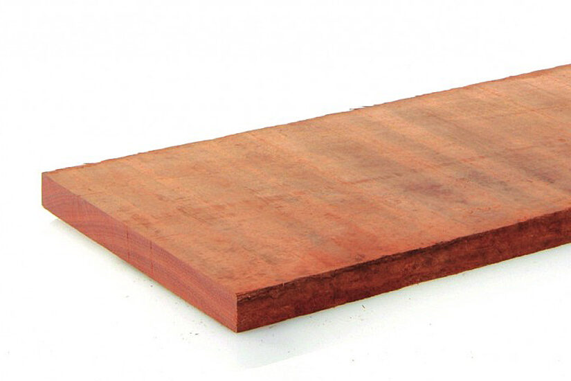 Hardhouten fijnbezaagde planken 25 cm. breed | Lenferink Hout &